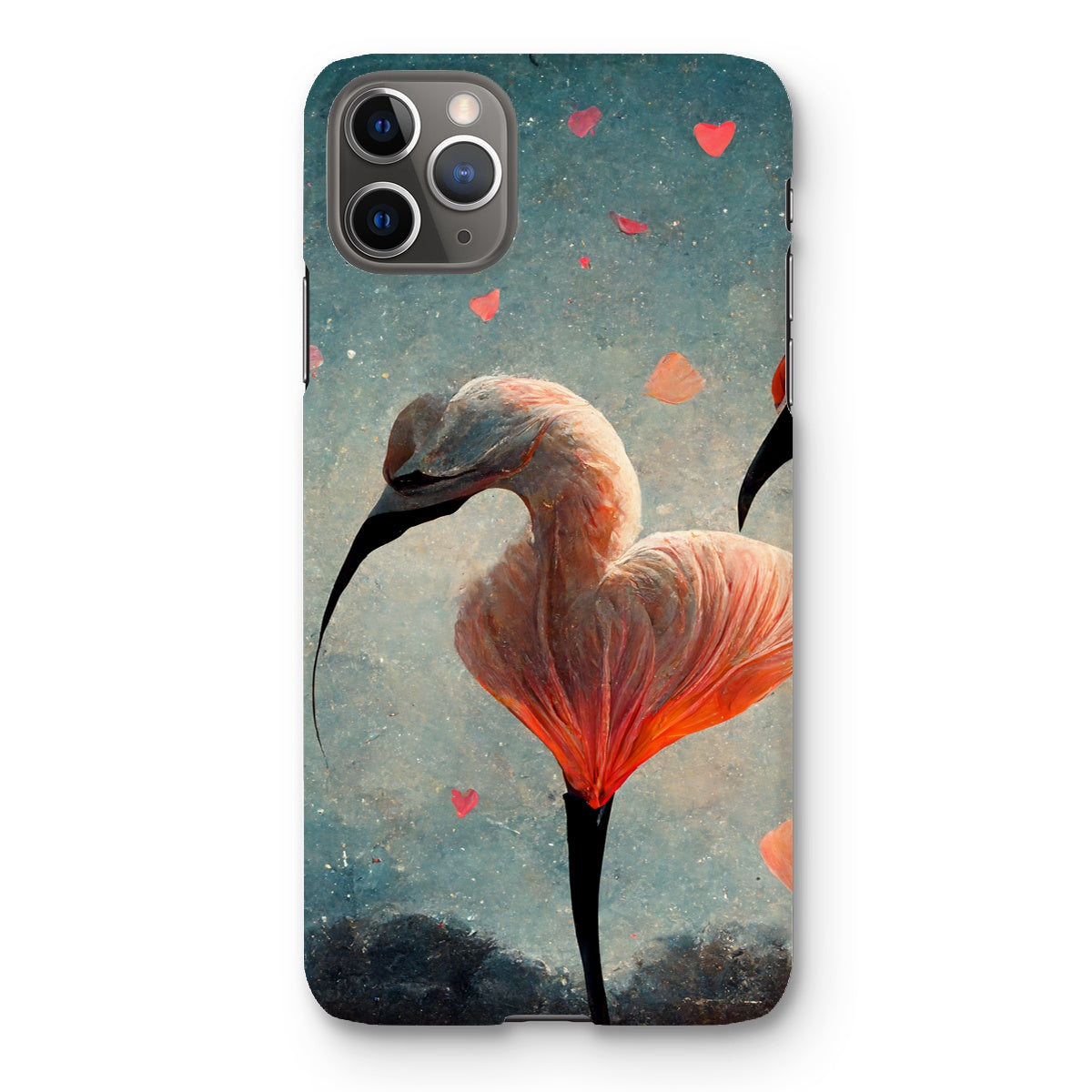 Flamingo Valentine Snap Phone Case