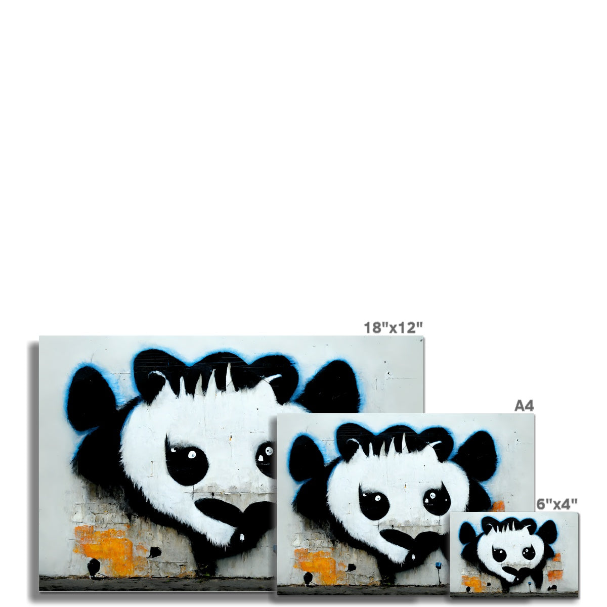 Wall Panda Fine Art Print