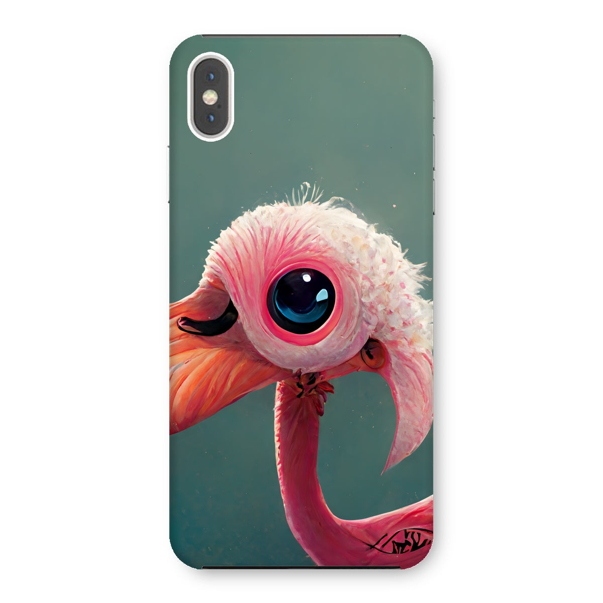 Baby Bird Flamingo Snap Phone Case