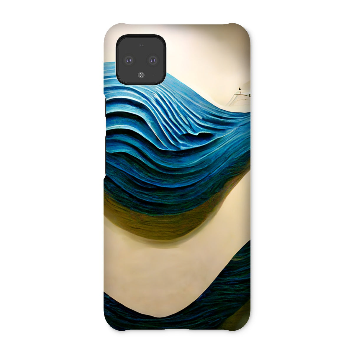 Blue Waves Snap Phone Case