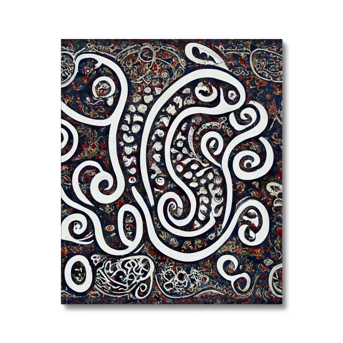 Swirling Paisley Canvas