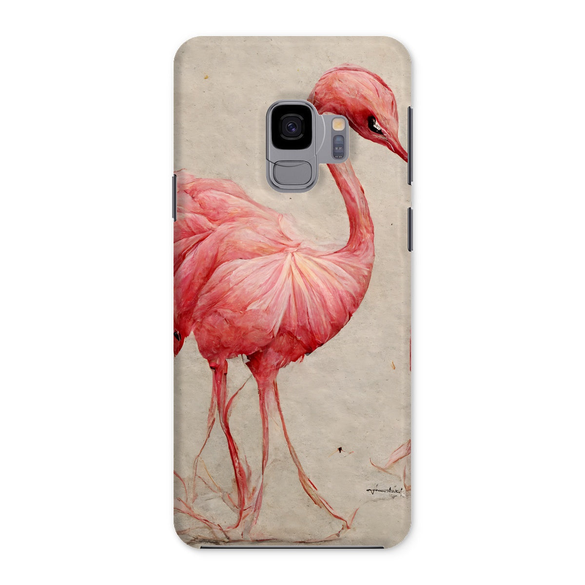 Flamingo Sketch Colors Snap Phone Case