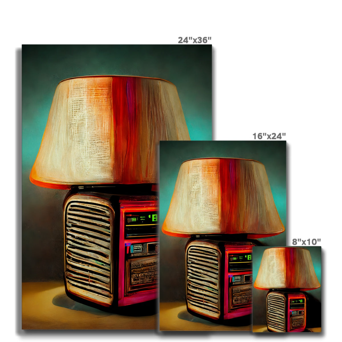 Lamp Frequencies Canvas