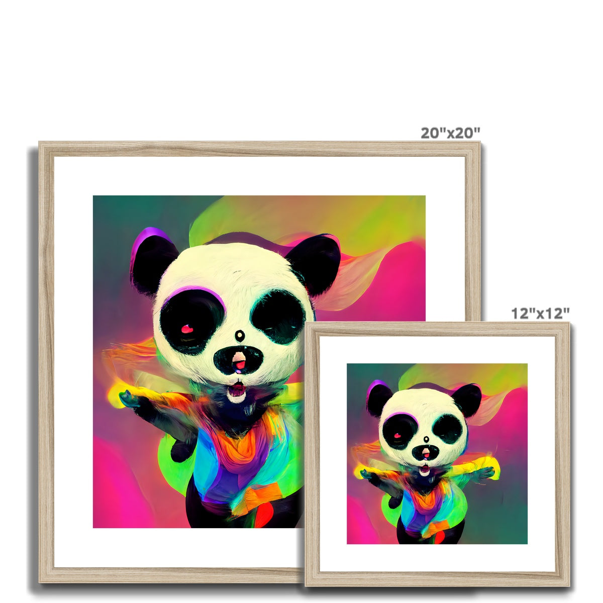 Pandance Framed & Mounted Print