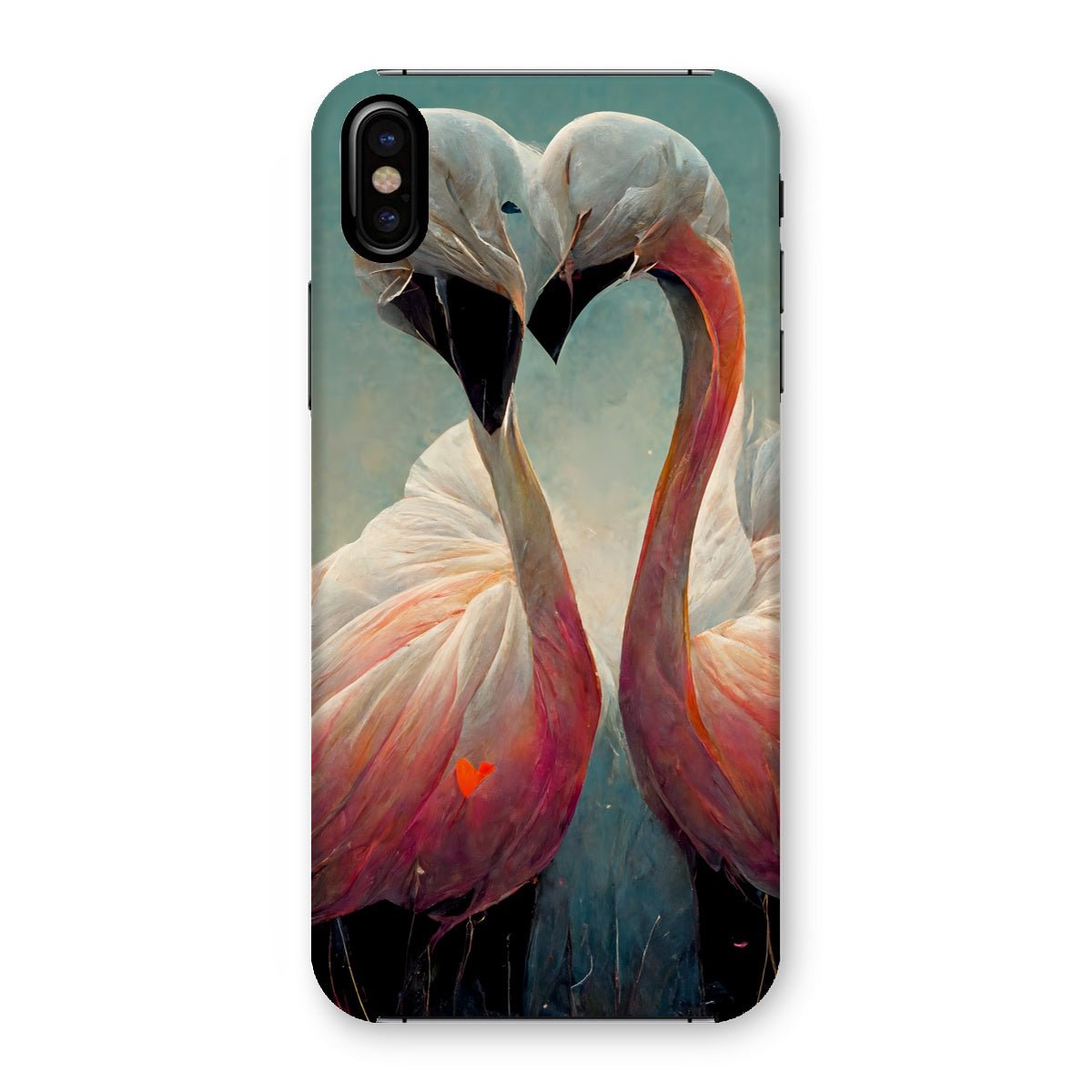 Flamingo Cuddles Snap Phone Case