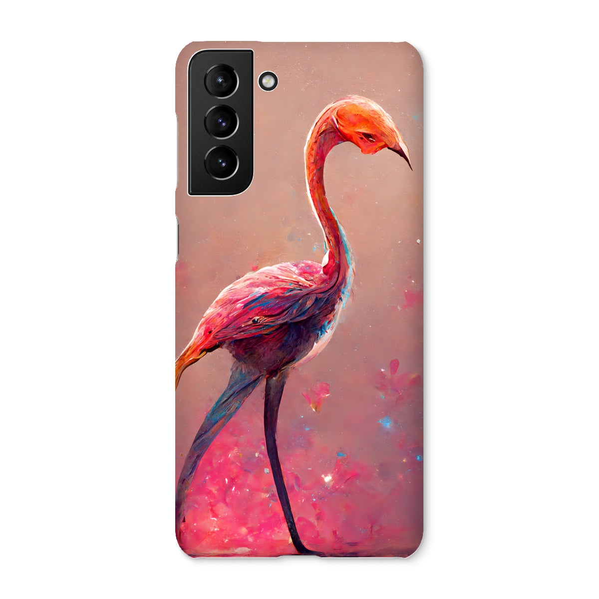 Flamingo Standing Alone Snap Phone Case