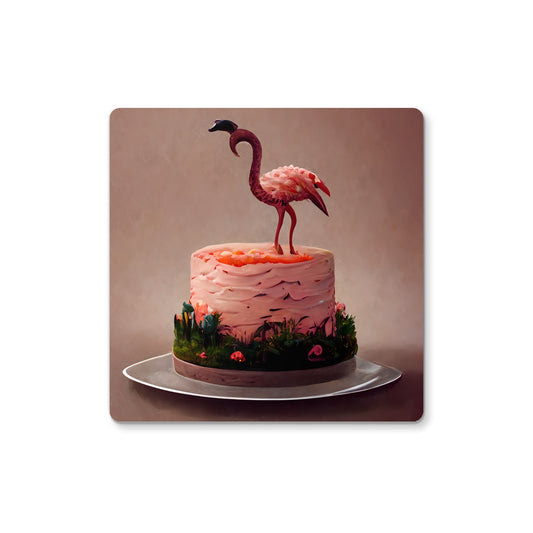 Flamingo Birthday Coaster