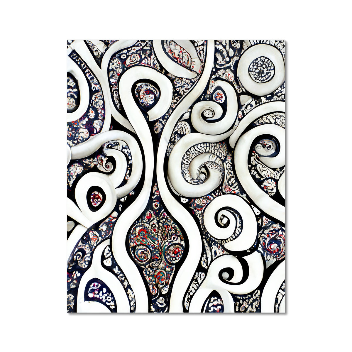 Paisley Swirls Fine Art Print