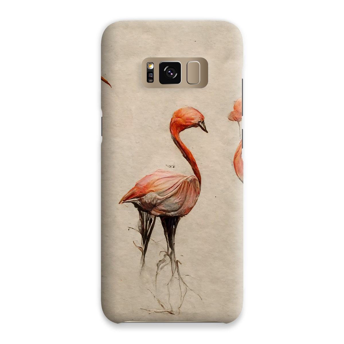 Flamingo Trio Snap Phone Case