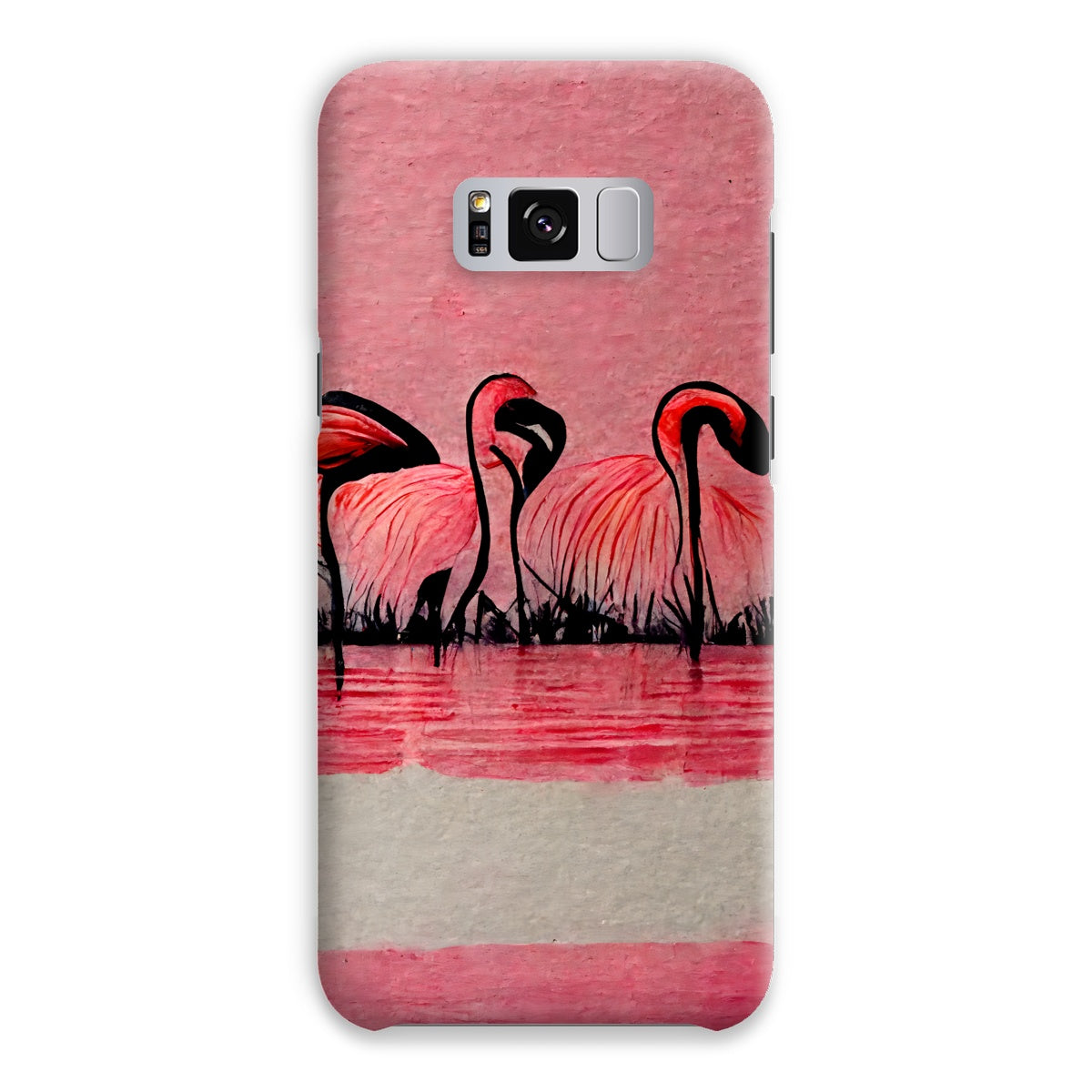 Flamingo Dinner Meetup Snap Phone Case