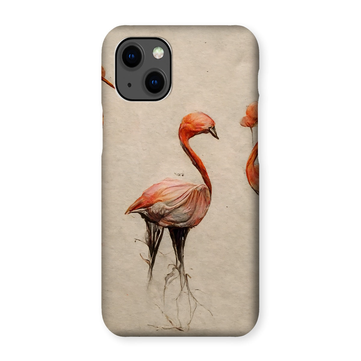 Flamingo Trio Snap Phone Case