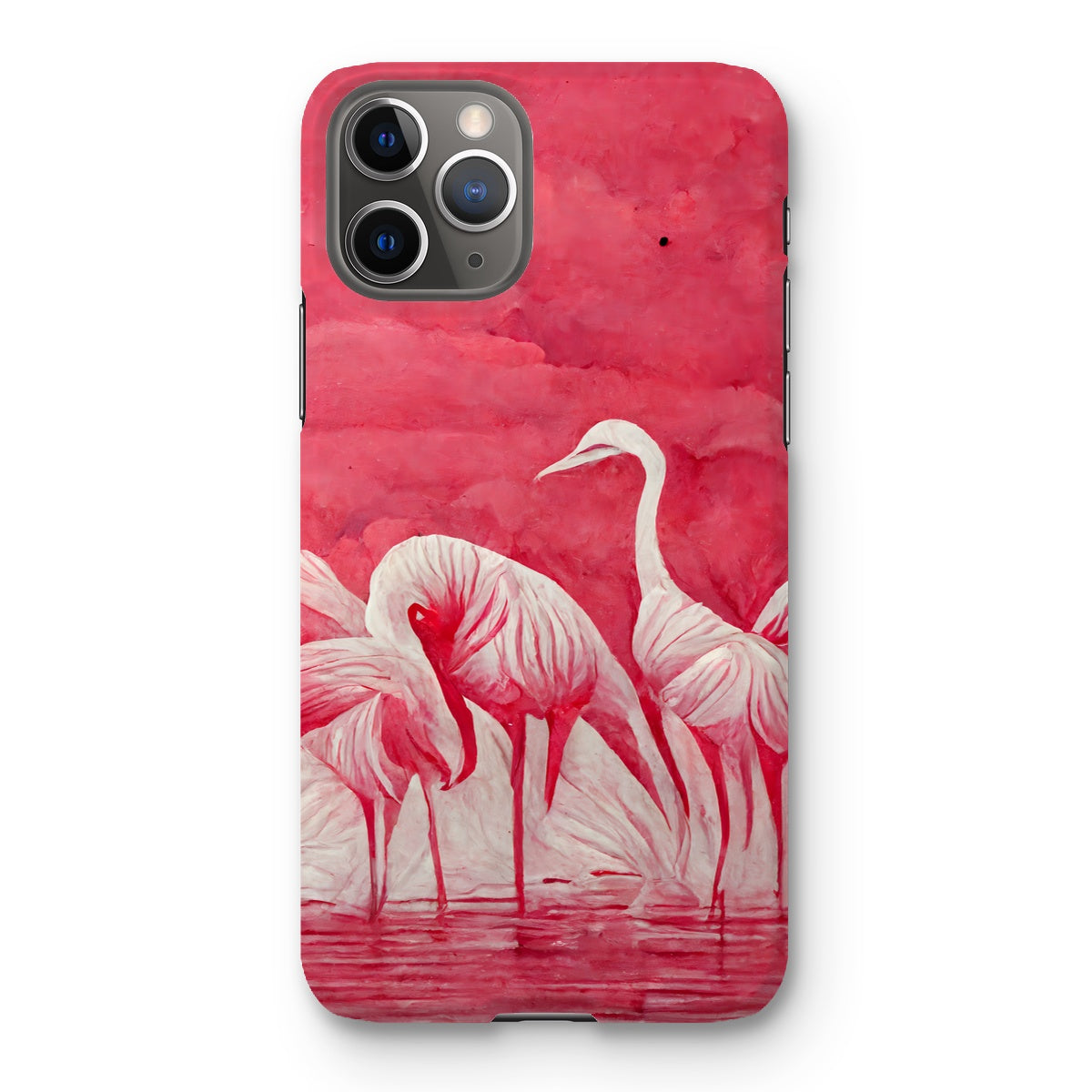 Flamingo Get Together Snap Phone Case