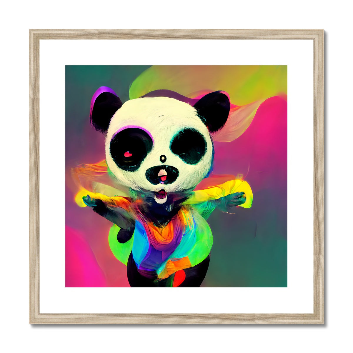 Pandance Framed & Mounted Print