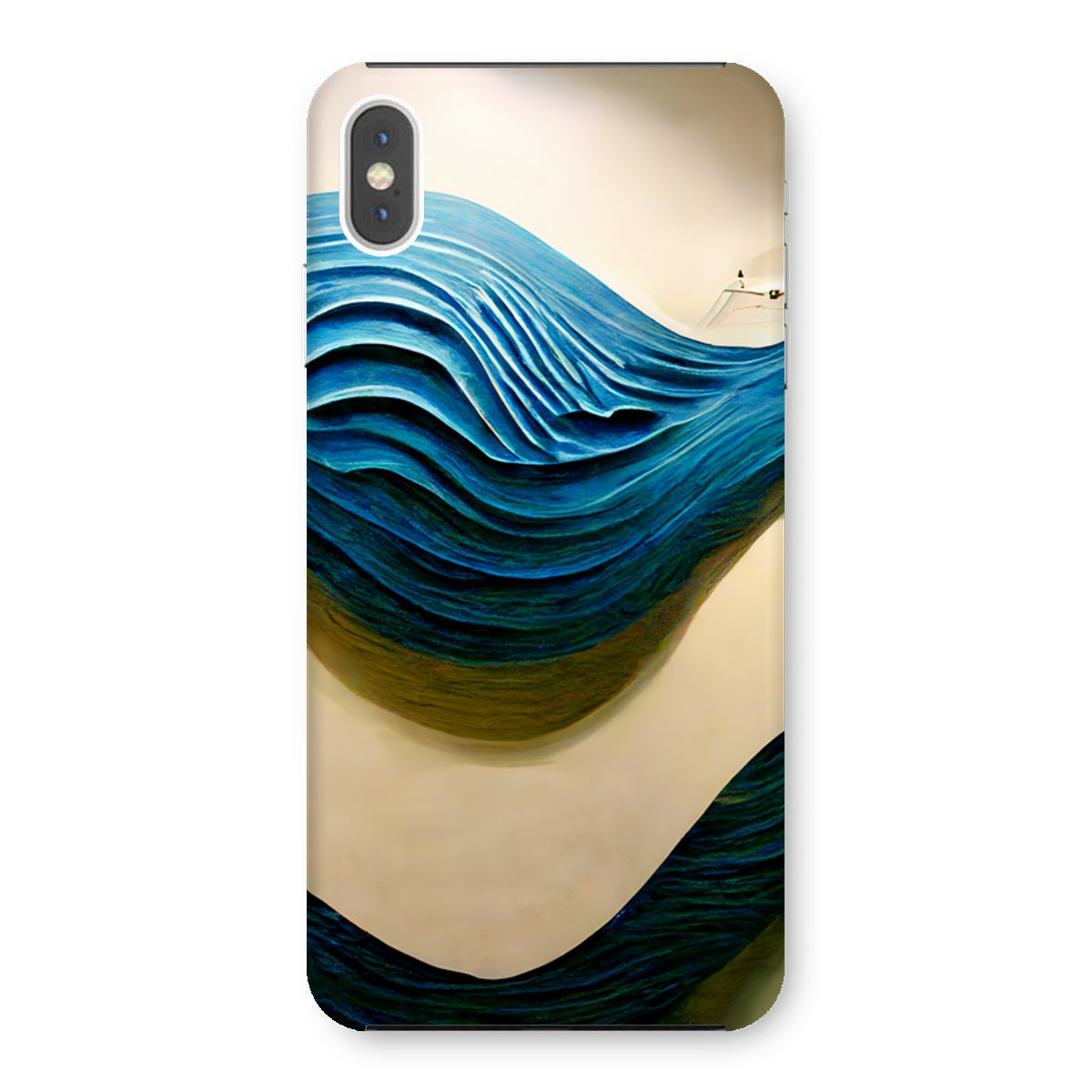 Blue Waves Snap Phone Case