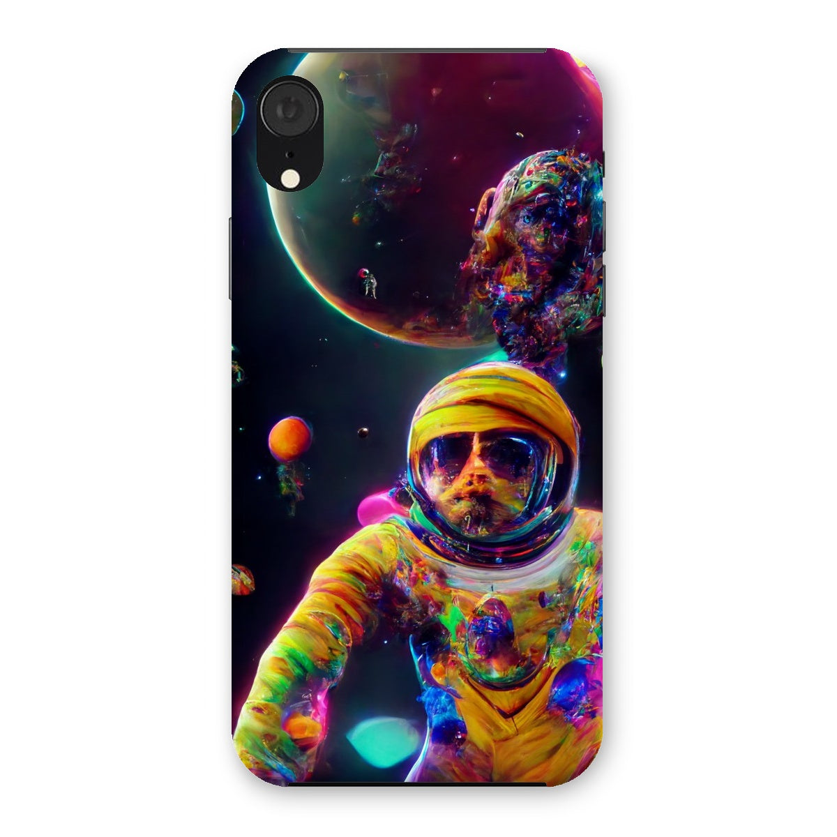 Psychedelic Astronaut in Space Snap Phone Case