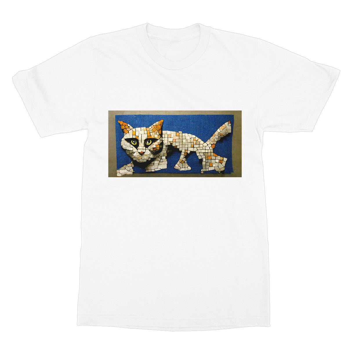 Cat in Pieces Softstyle T-Shirt