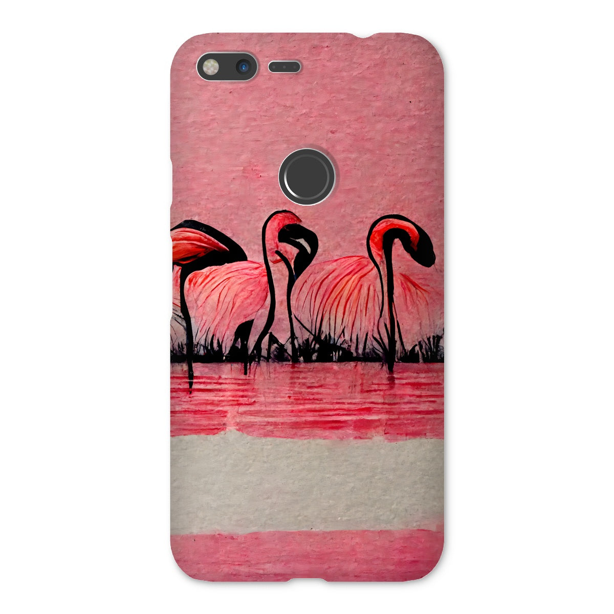 Flamingo Dinner Meetup Snap Phone Case