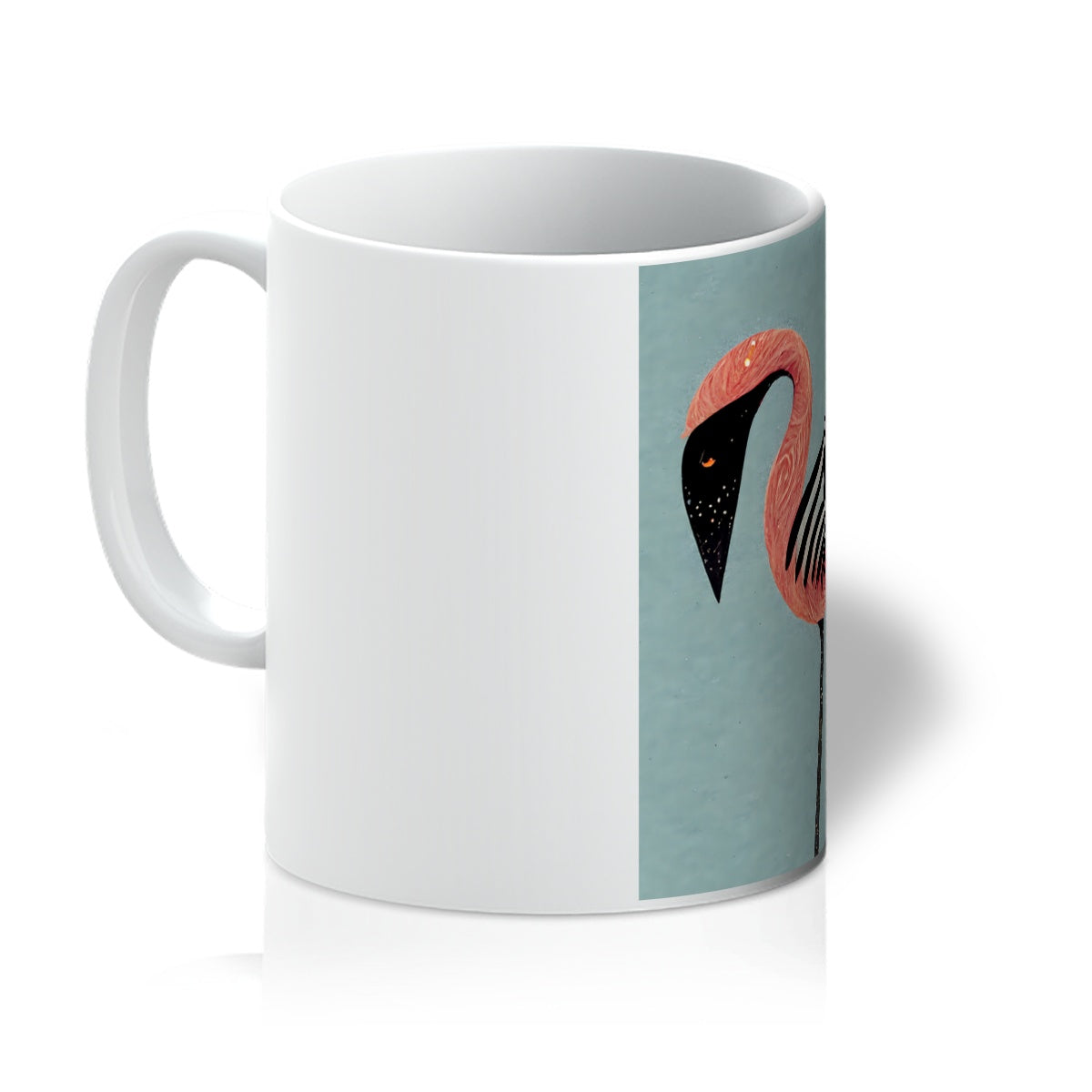 Zebra Flamingo Mug