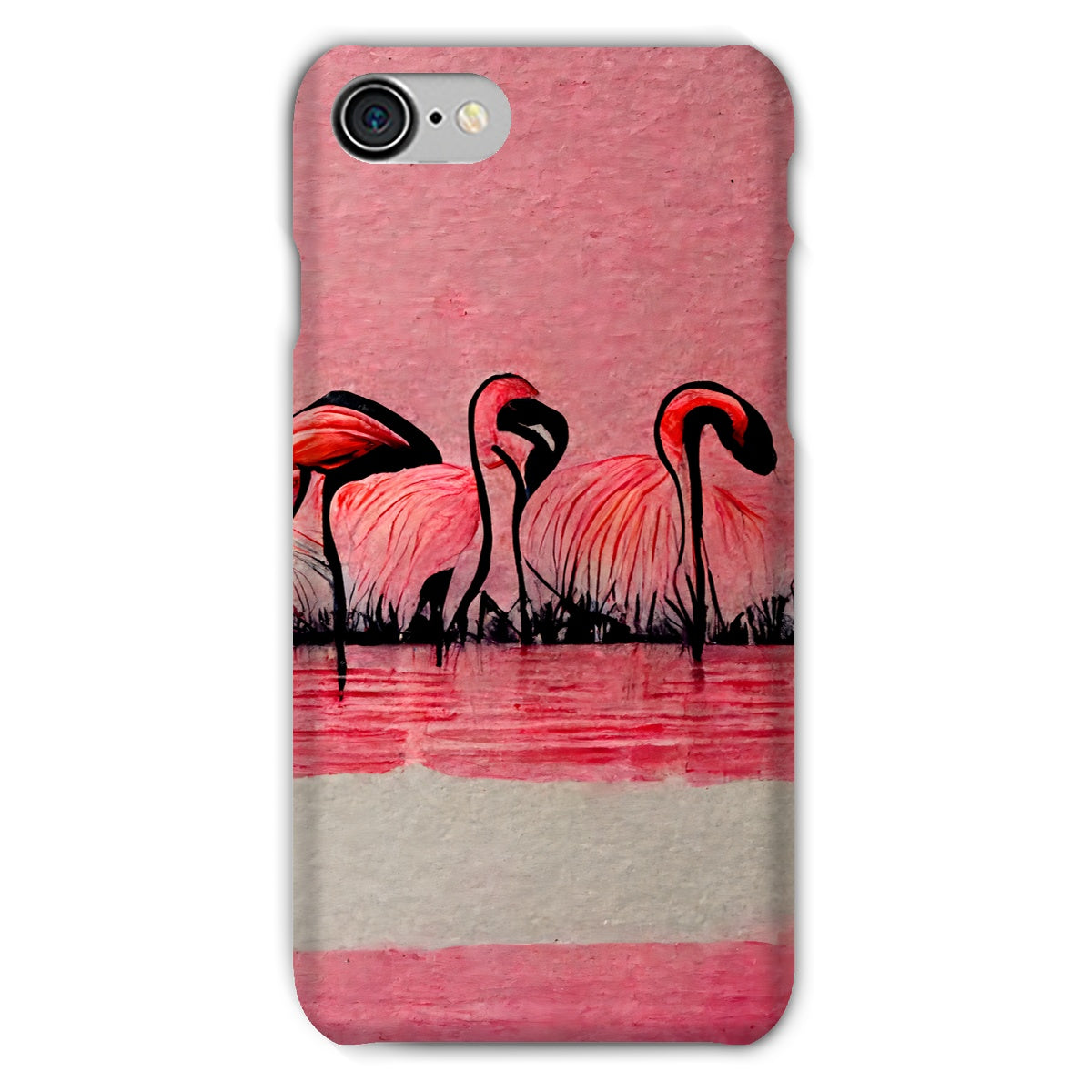 Flamingo Dinner Meetup Snap Phone Case