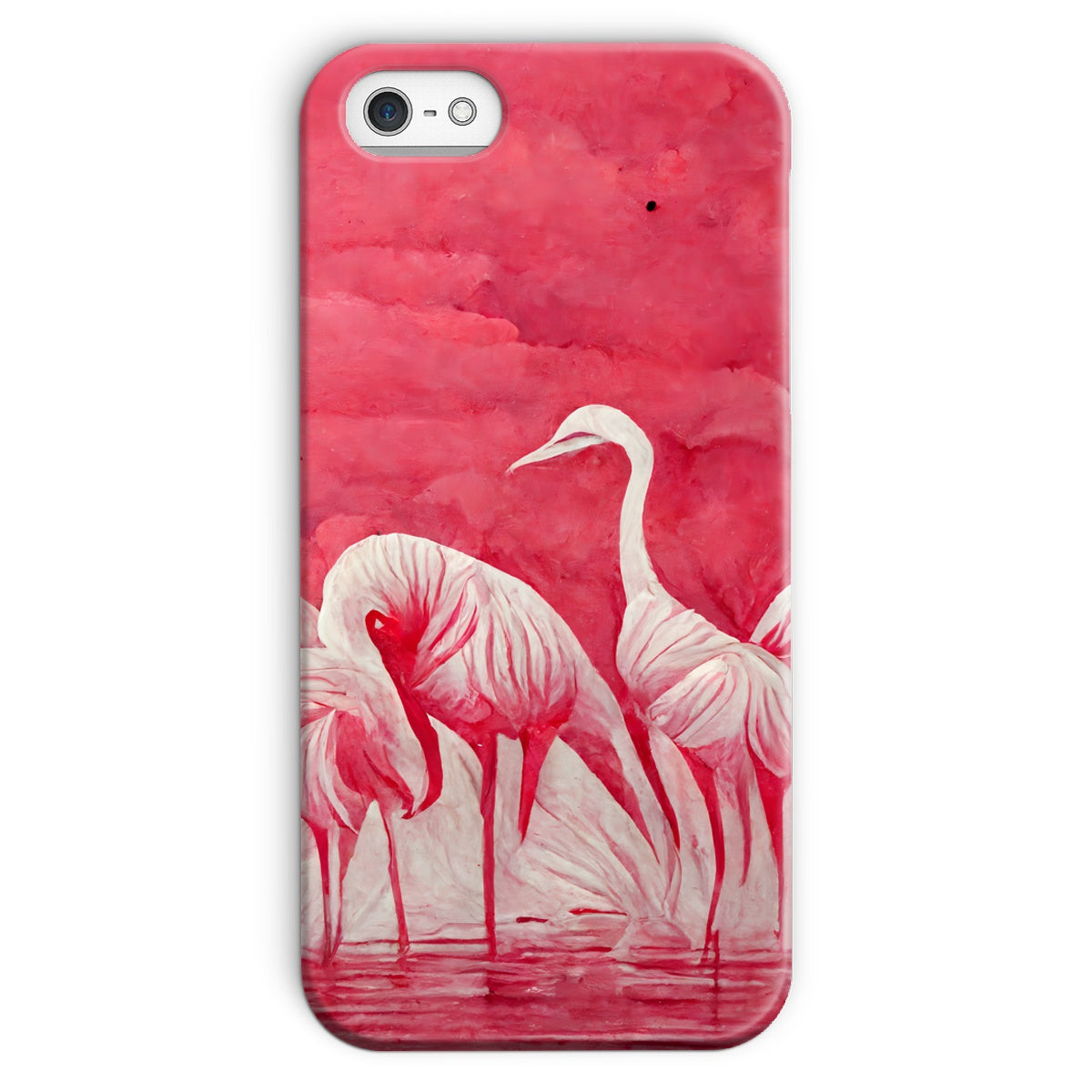 Flamingo Get Together Snap Phone Case