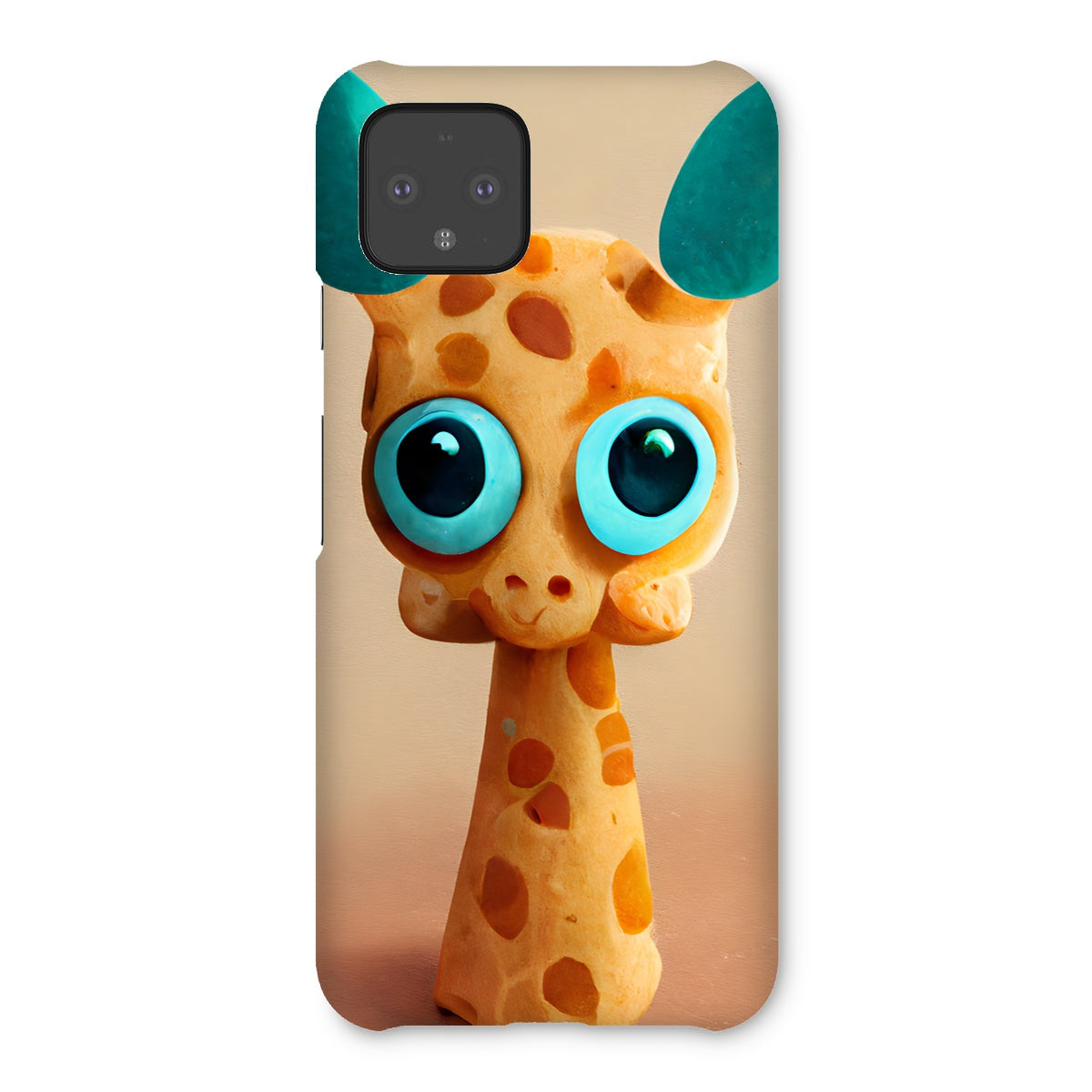 Giraffe Popit Snap Phone Case