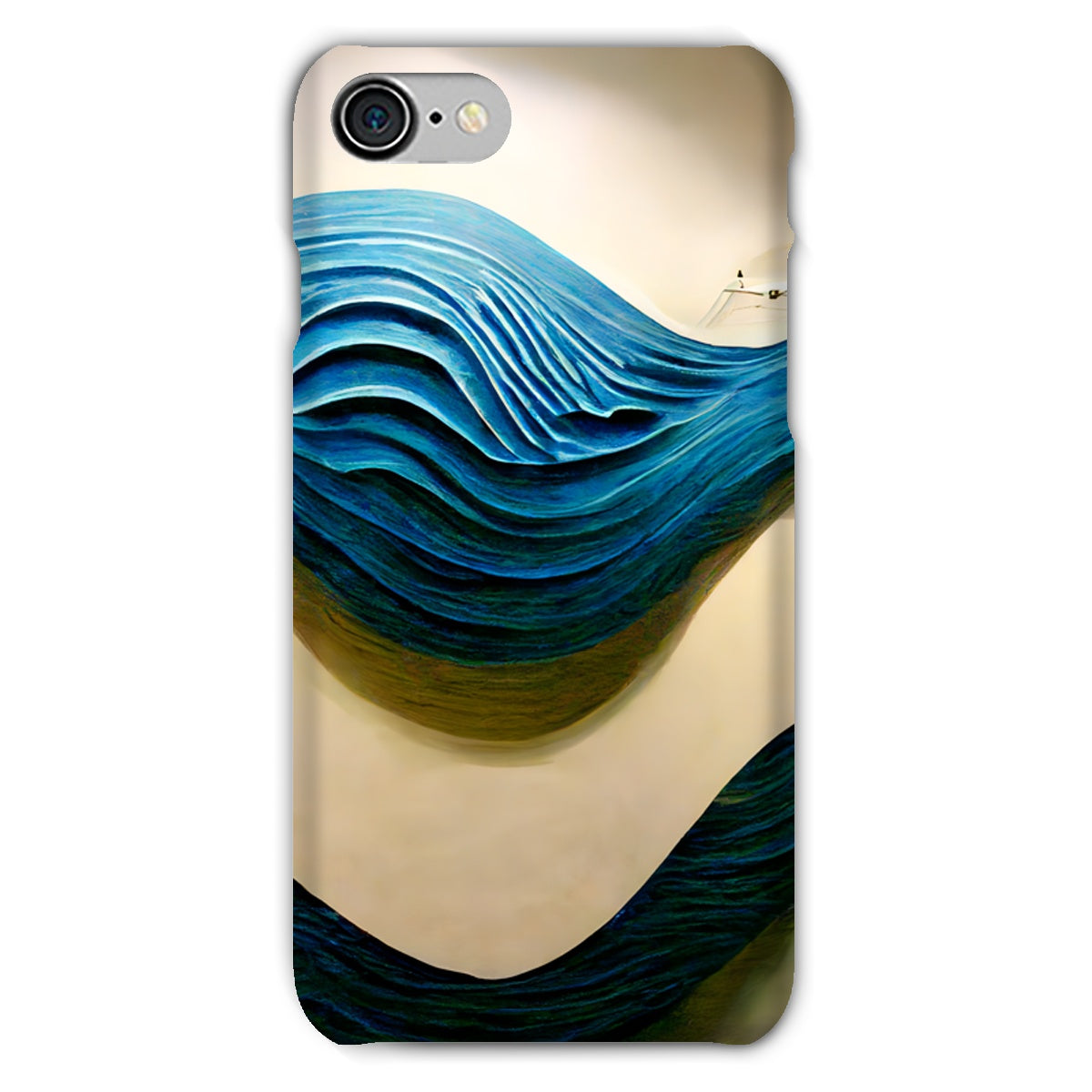 Blue Waves Snap Phone Case