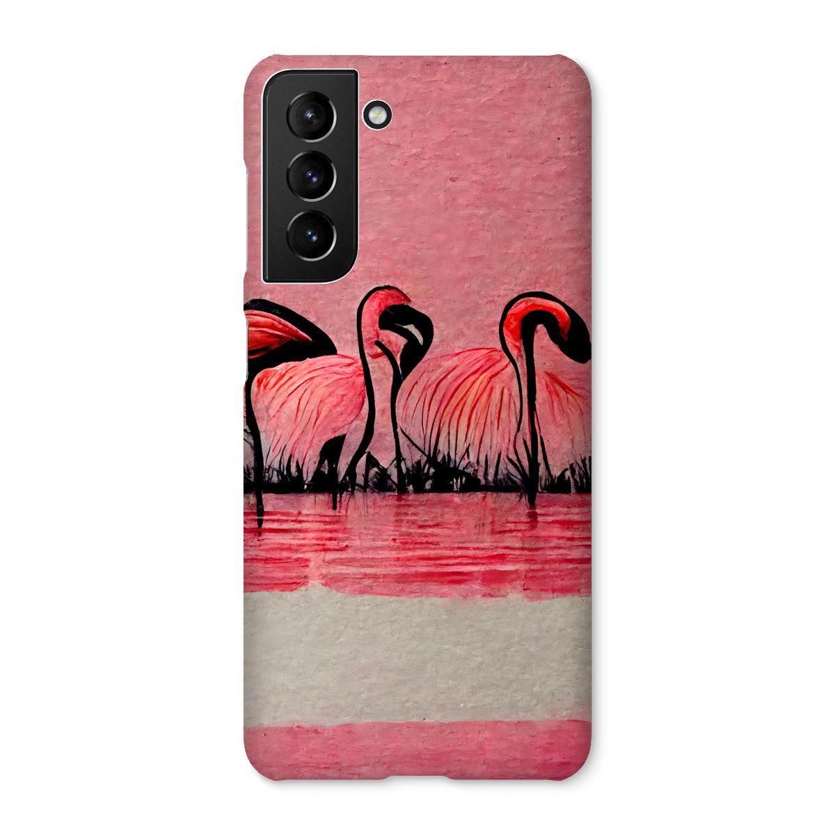 Flamingo Dinner Meetup Snap Phone Case