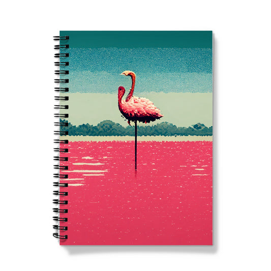 Flamingo 8 Bit Notebook