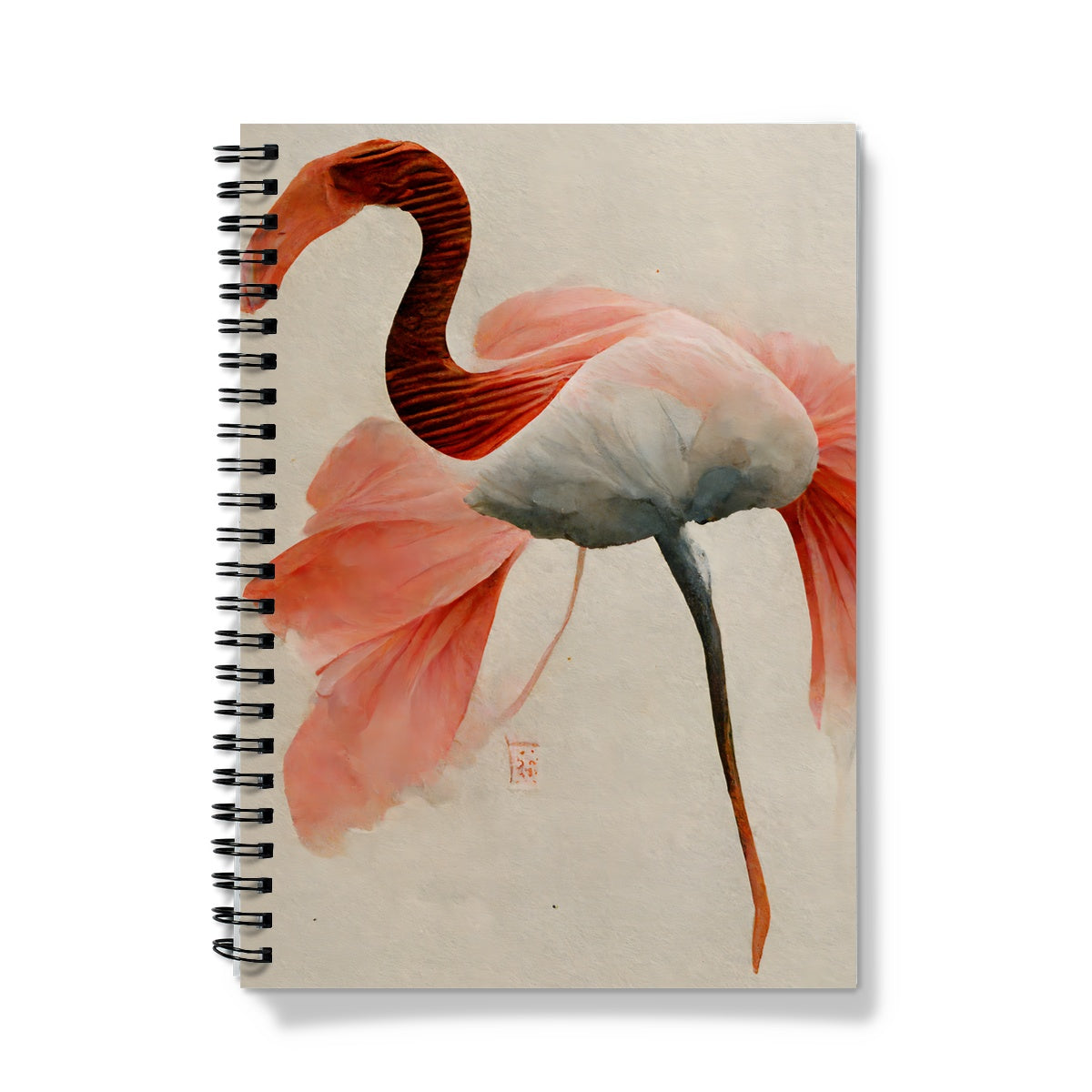 Flamingo Eastern Art Notebook