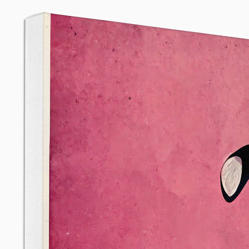 Flamingo Standing Proud Canvas