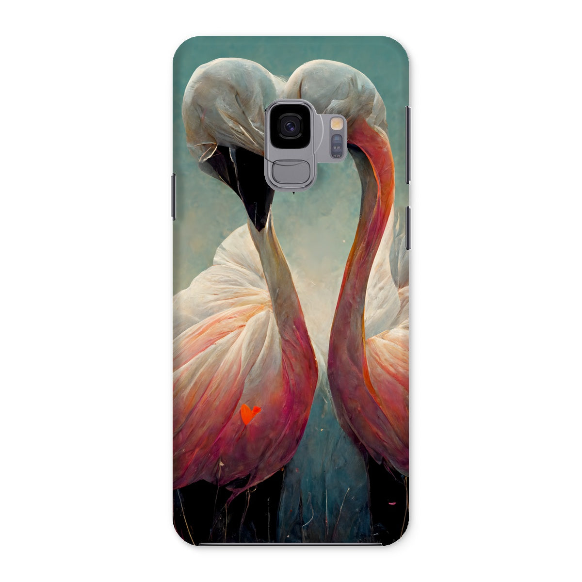 Flamingo Cuddles Snap Phone Case