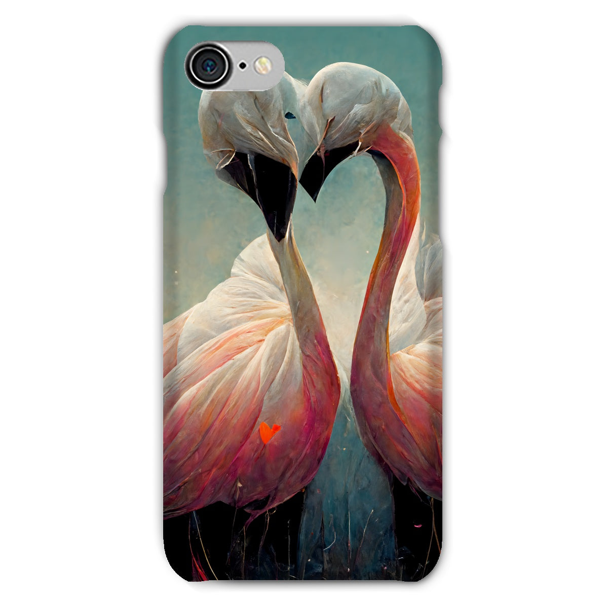 Flamingo Cuddles Snap Phone Case