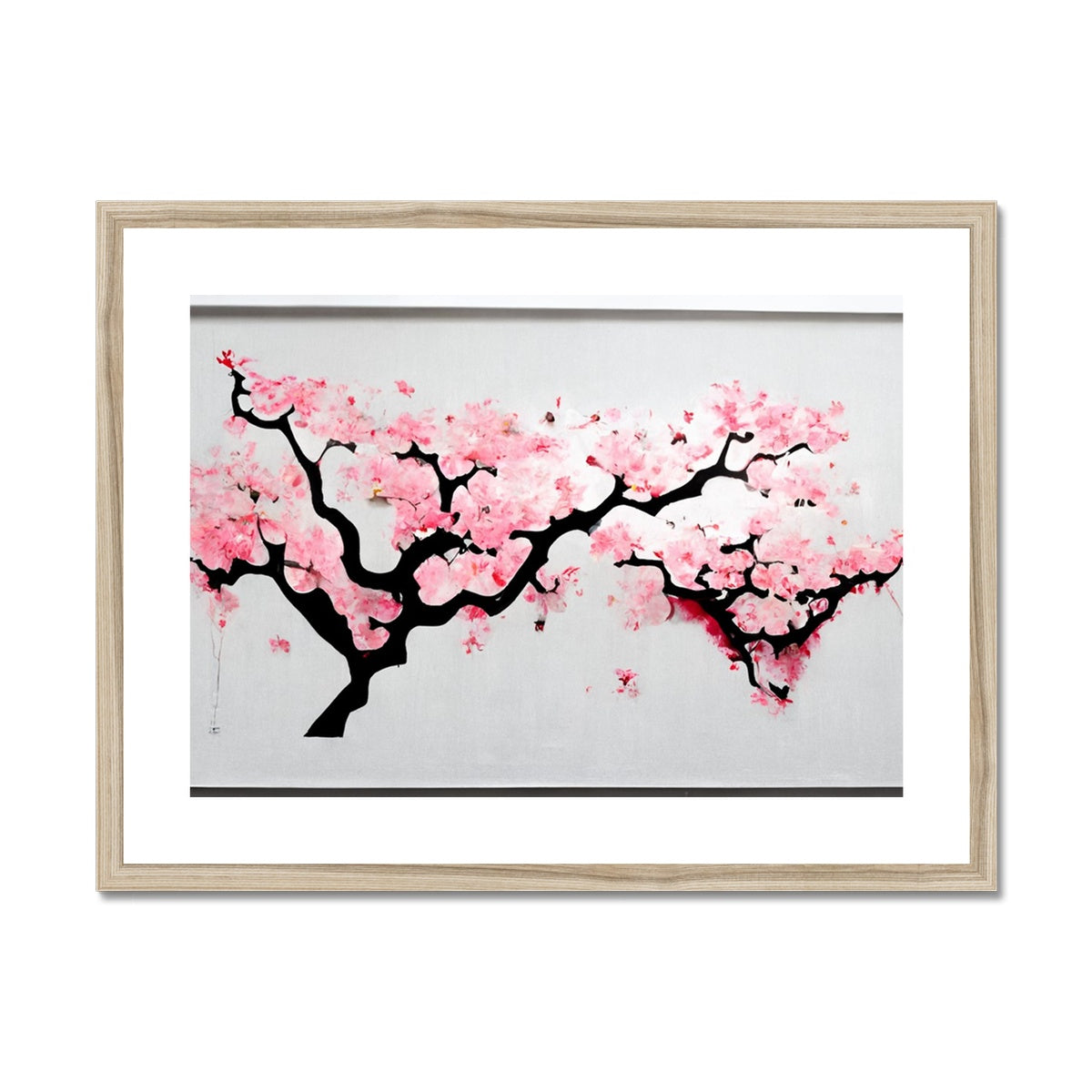 Cherry Moods Framed & Mounted Print