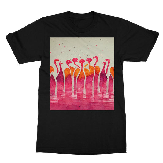 Flamingo Horizon Softstyle T-Shirt