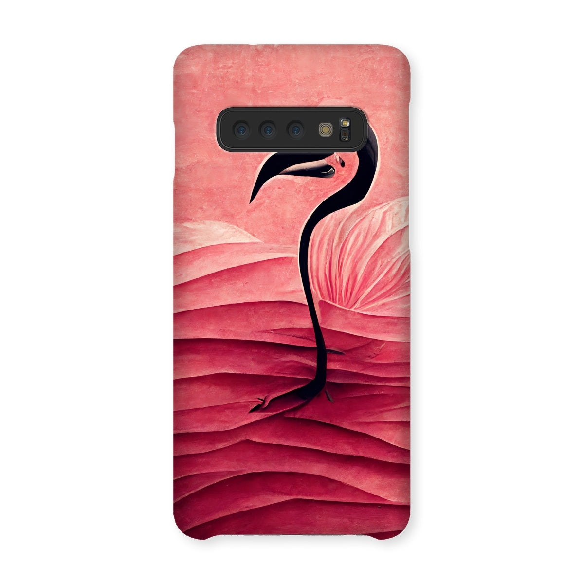 Flamingo Folds Snap Phone Case