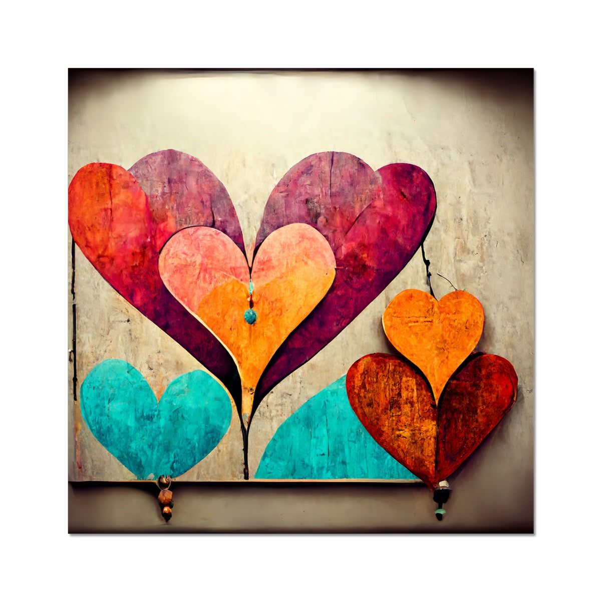 Beating Hearts Fine Art Print