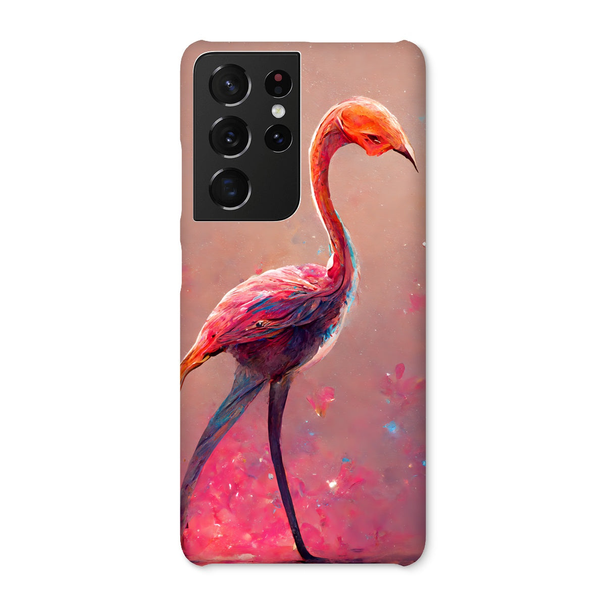 Flamingo Standing Alone Snap Phone Case