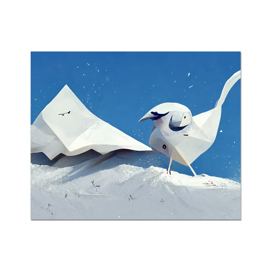 Paper Birdy Fine Art Print