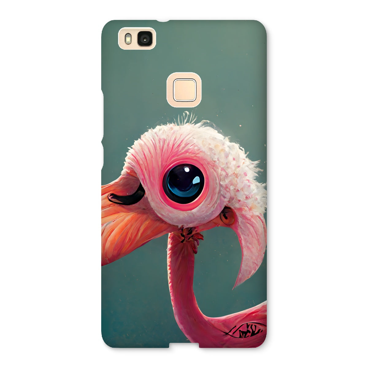 Baby Bird Flamingo Snap Phone Case