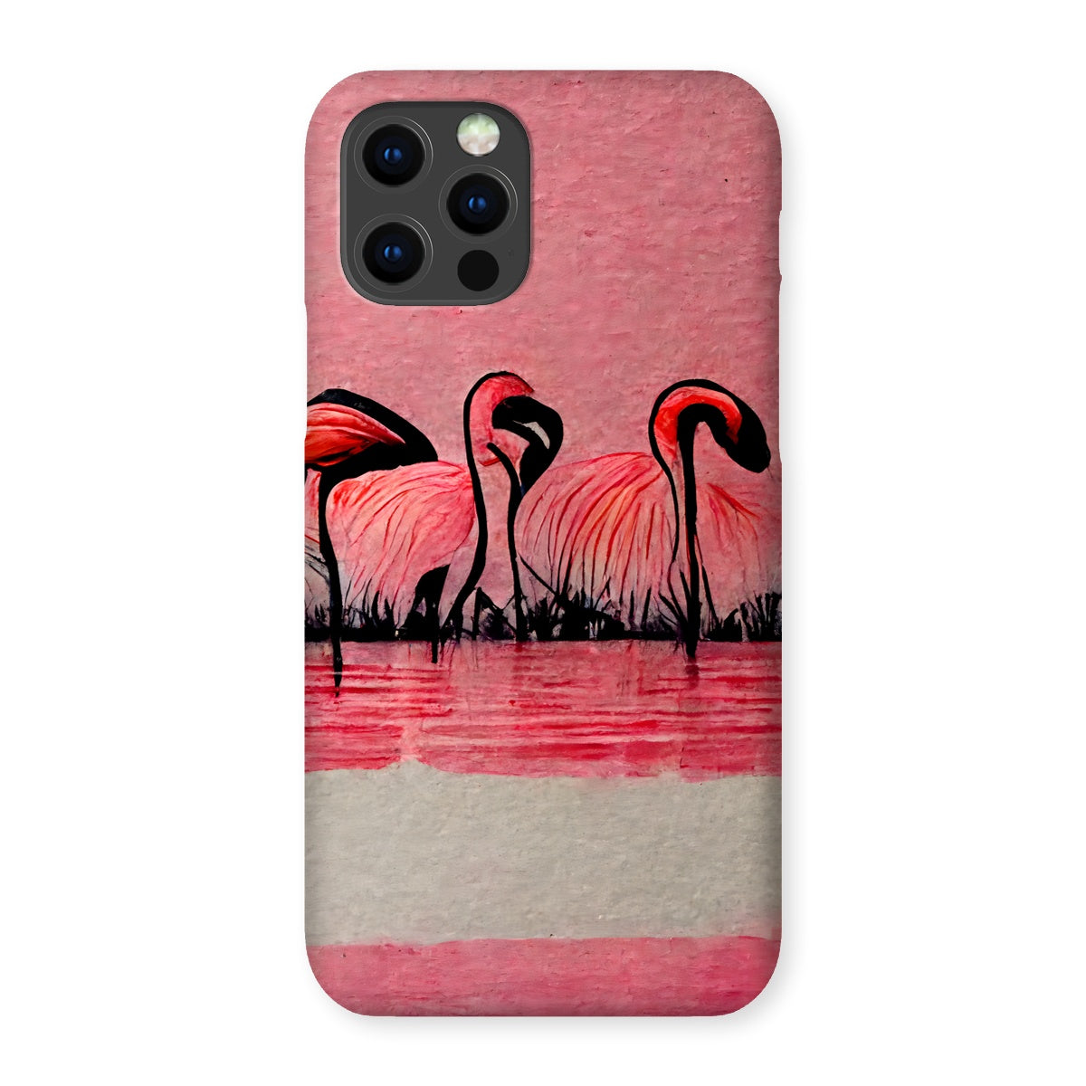 Flamingo Dinner Meetup Snap Phone Case