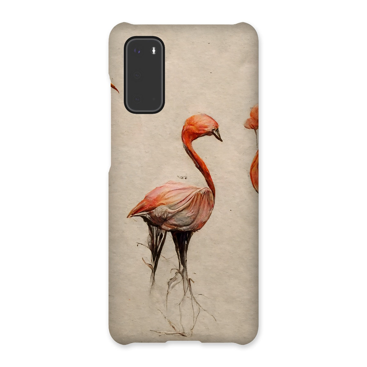 Flamingo Trio Snap Phone Case