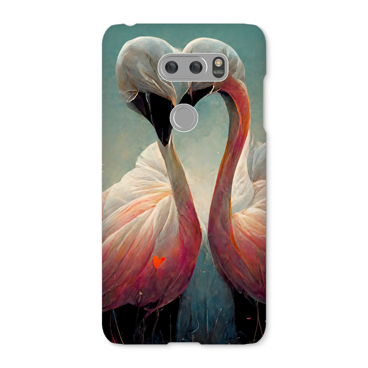 Flamingo Cuddles Snap Phone Case