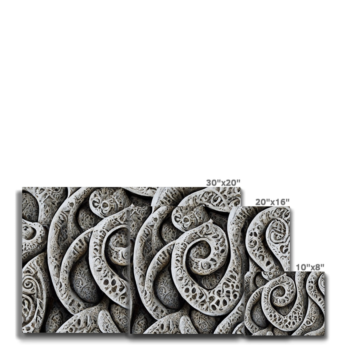 Stone Carvings Canvas