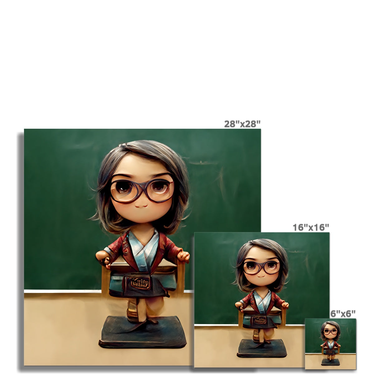 TeachMe Teacher Pop Fine Art Print