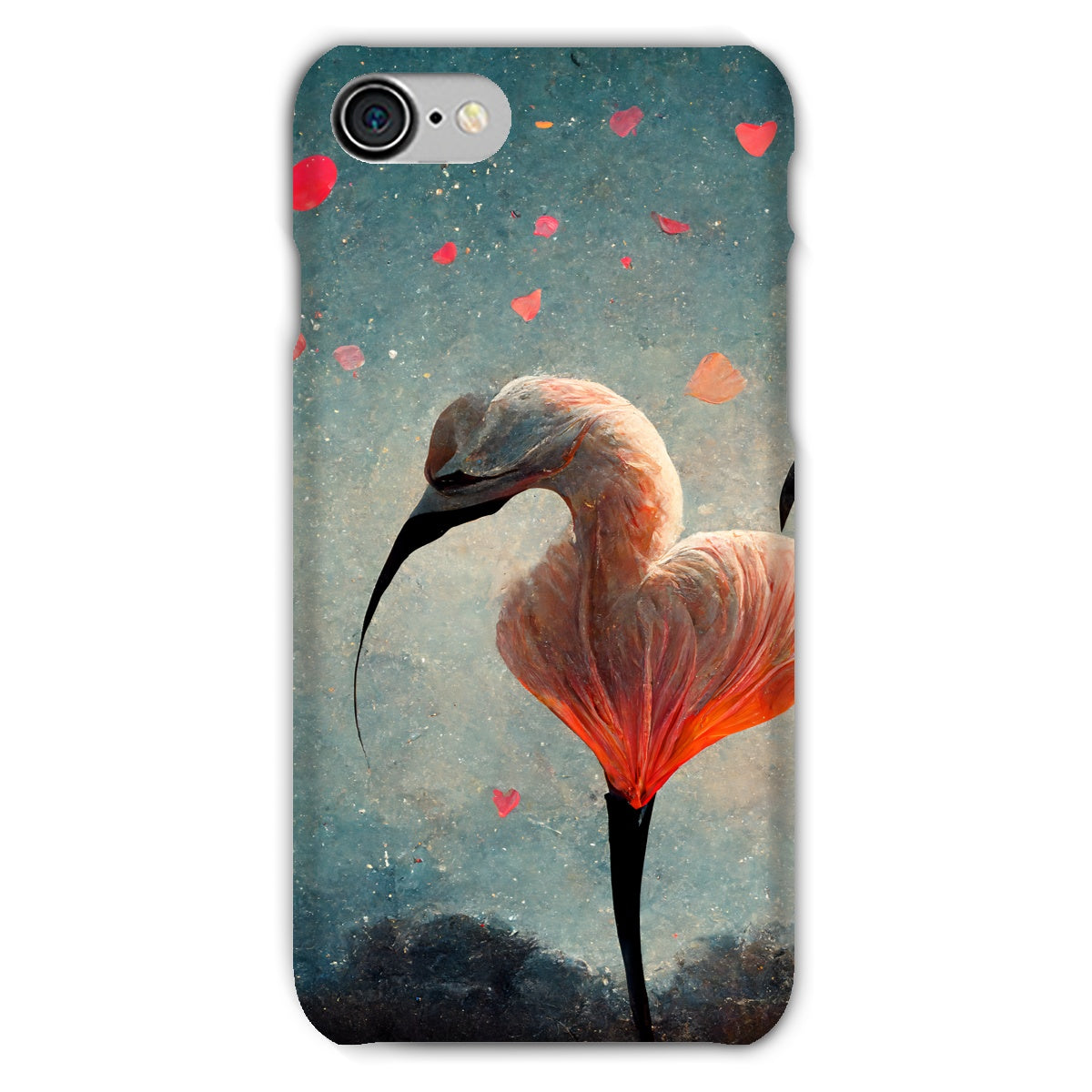 Flamingo Valentine Snap Phone Case