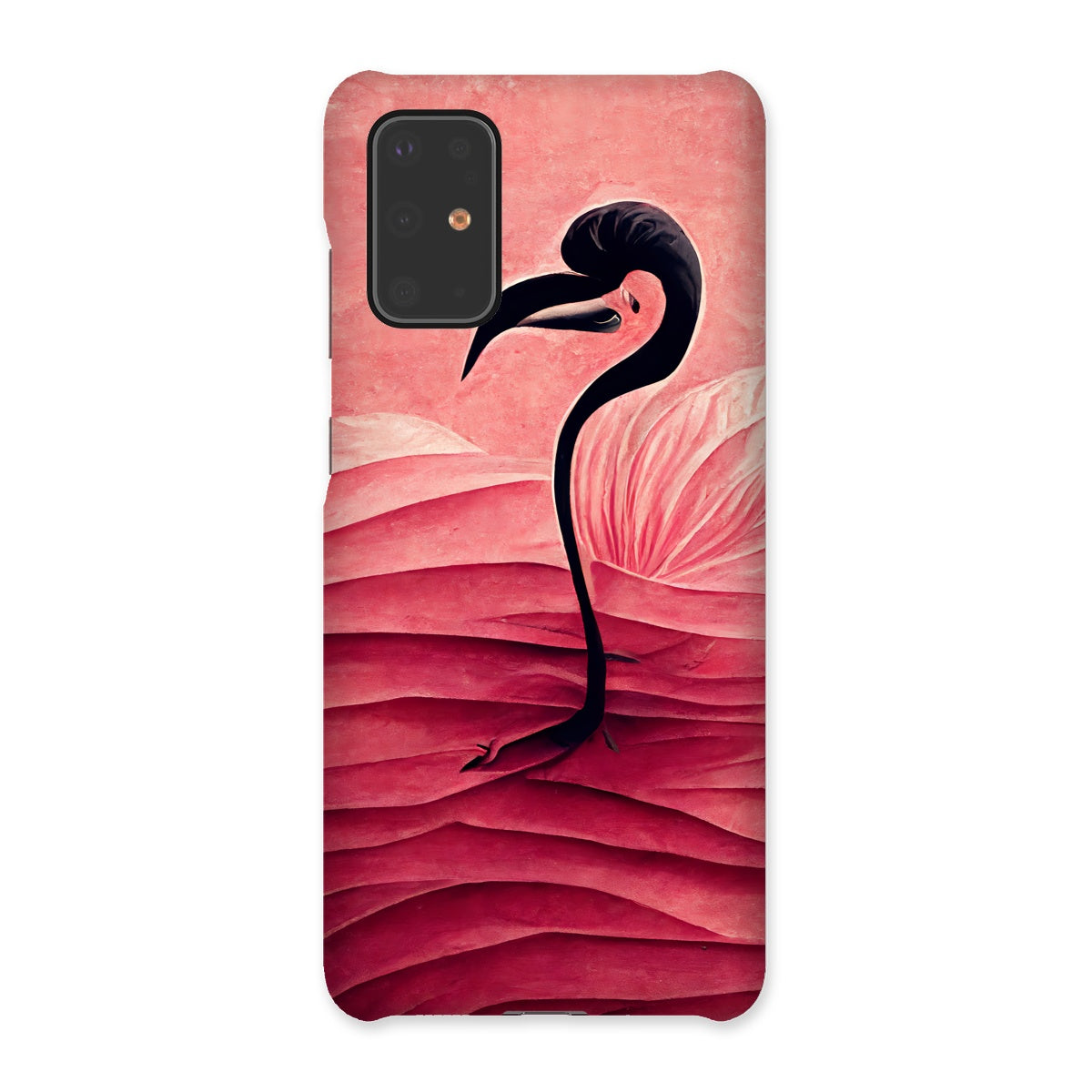 Flamingo Folds Snap Phone Case