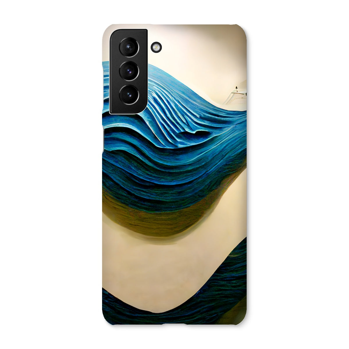 Blue Waves Snap Phone Case