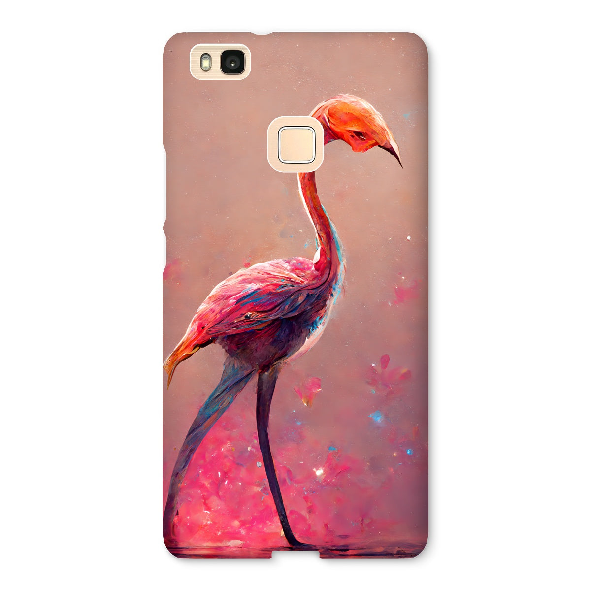 Flamingo Standing Alone Snap Phone Case