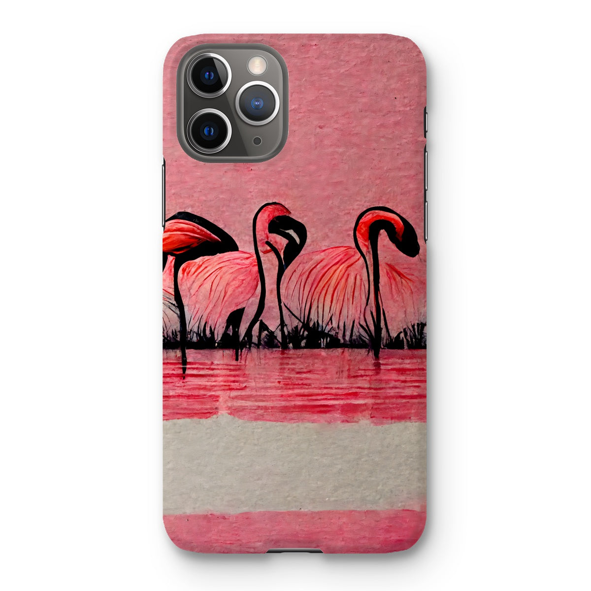 Flamingo Dinner Meetup Snap Phone Case