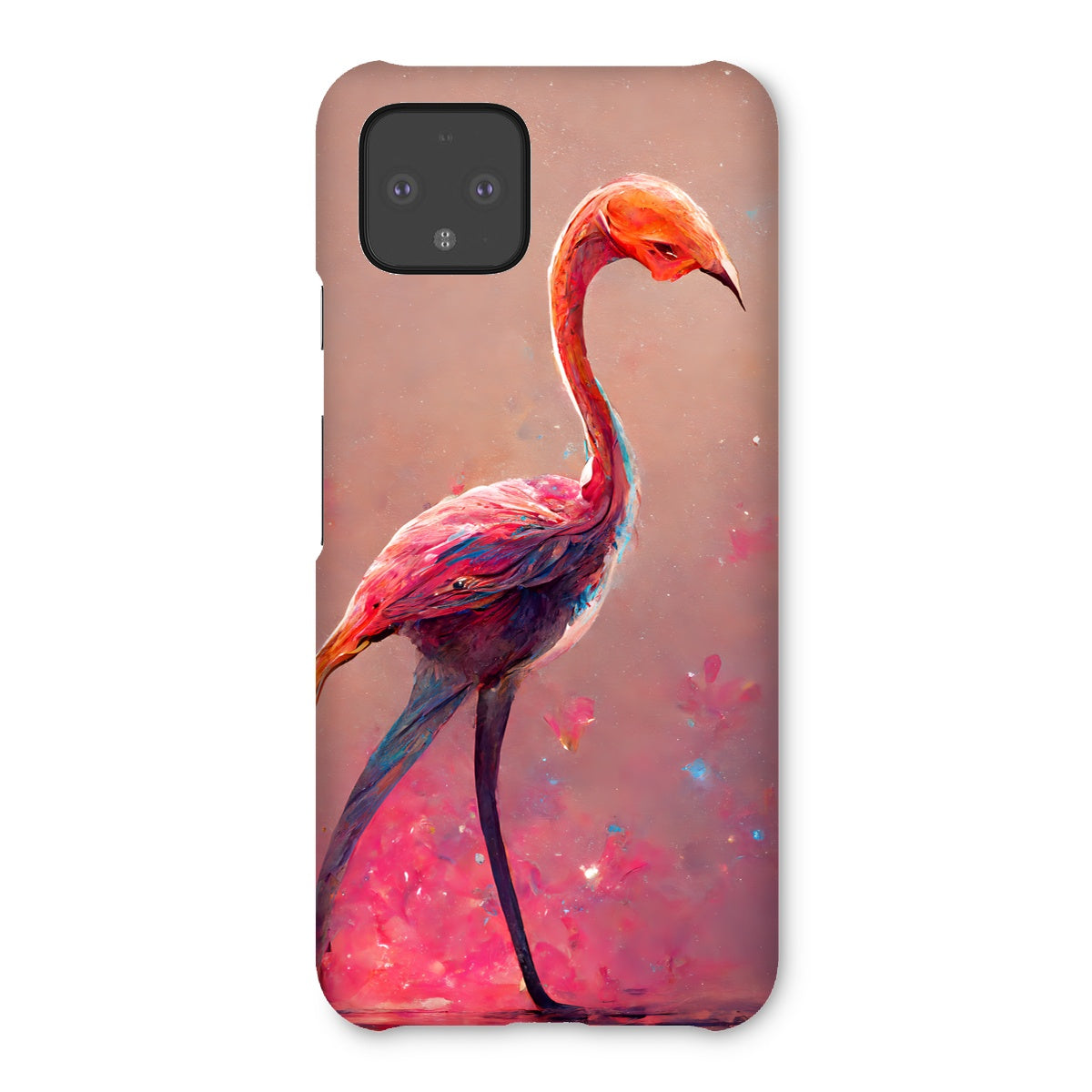 Flamingo Standing Alone Snap Phone Case